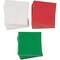 Christmas Party Decorations, Paper Napkins (Red, Green, White, 5 x 5 In, 210 Pack)